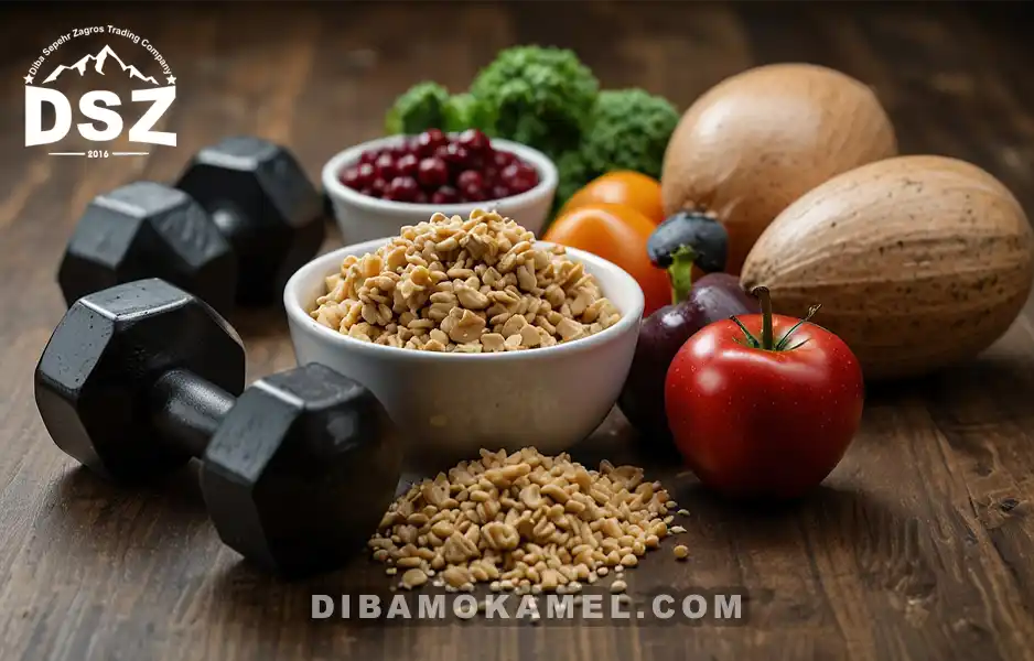 تغذیه-مناسب-در-بدنسازی-مبتدیان