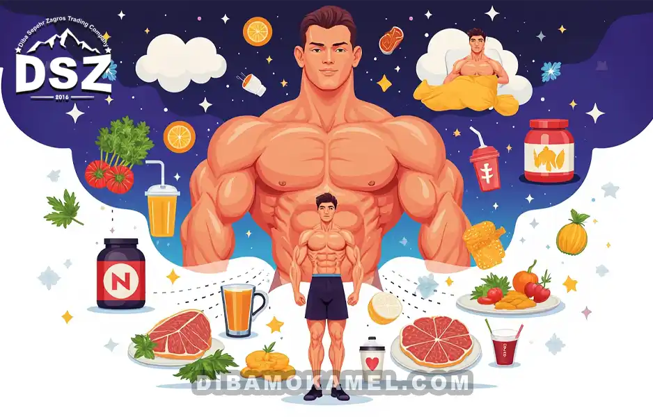 نقش تغذیه و ریکاوری در شروع بدنسازی 