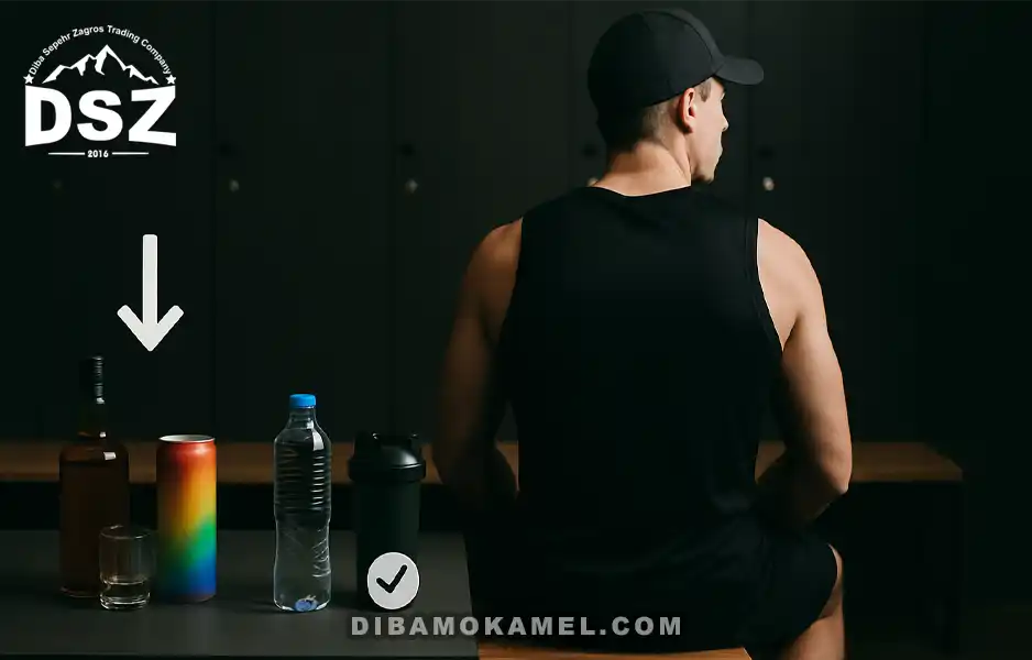 الکل از «غذاهایی که جلوی عضلهسازی را میگیرند!» با تأثیر منفی بر سنتز پروتئین عضله.