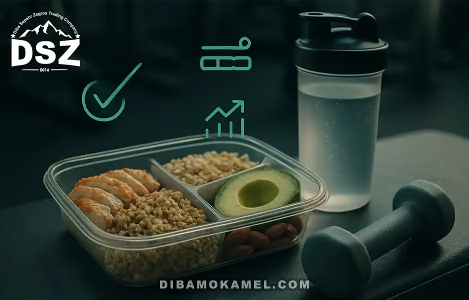 اینفوگرافیک درشت‌مغذی‌ها برای بدنسازان مبتدی؛ پرسش‌های متداول بدنسازان تازه‌کار + پاسخ تخصصی.