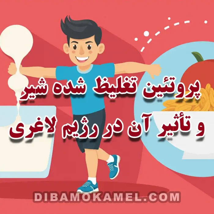 پروتئین تغلیظ ‌شده شیر و تأثیر آن در رژیم لاغری