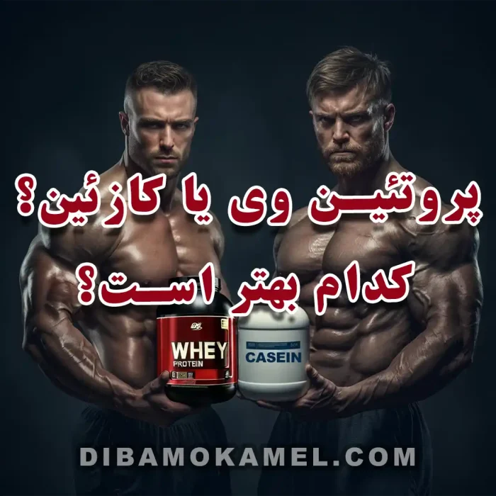 مقایسه پروتئین وی و کازئین برای انتخاب بهترین مکمل پروتئینی